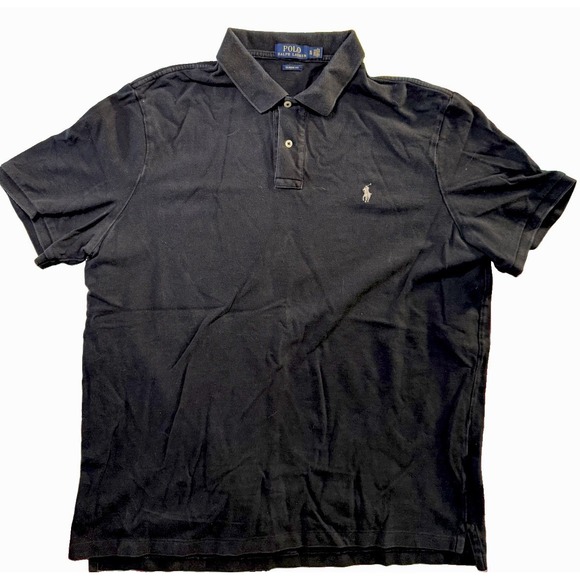 Polo Ralph Lauren Other - Polo Ralph Lauren Men's Black Polo Short Sleeve Classic Fit Size XL EUC